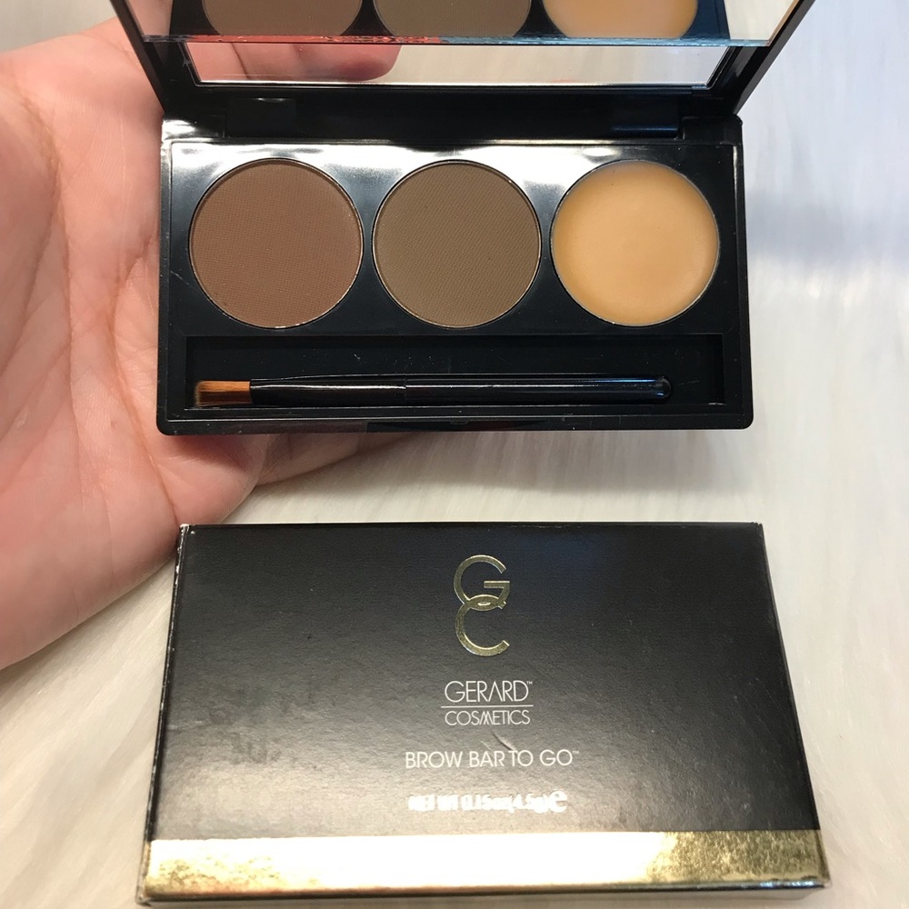 New Gerard cosmetics brow palette
